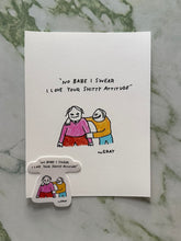 Load image into Gallery viewer, Shitty Attitude Print + Sticker
