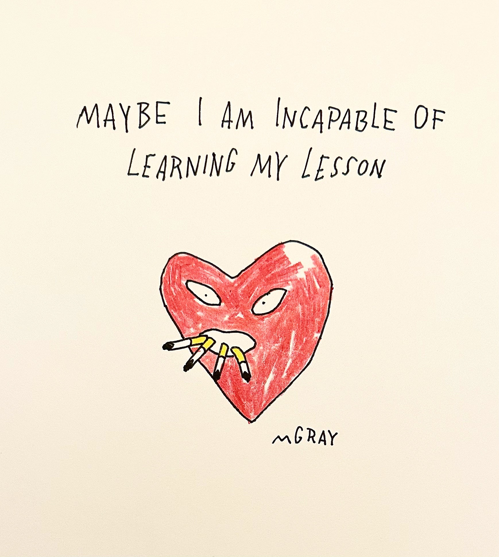 Incapable Fun Incapable Heart – Really Good Artist
