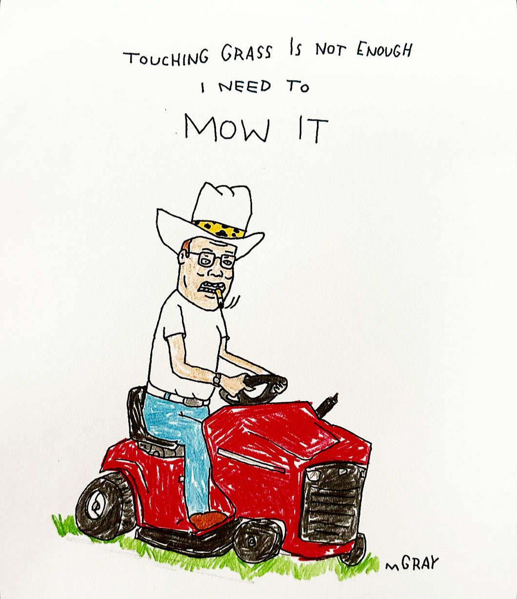 Touching Grass