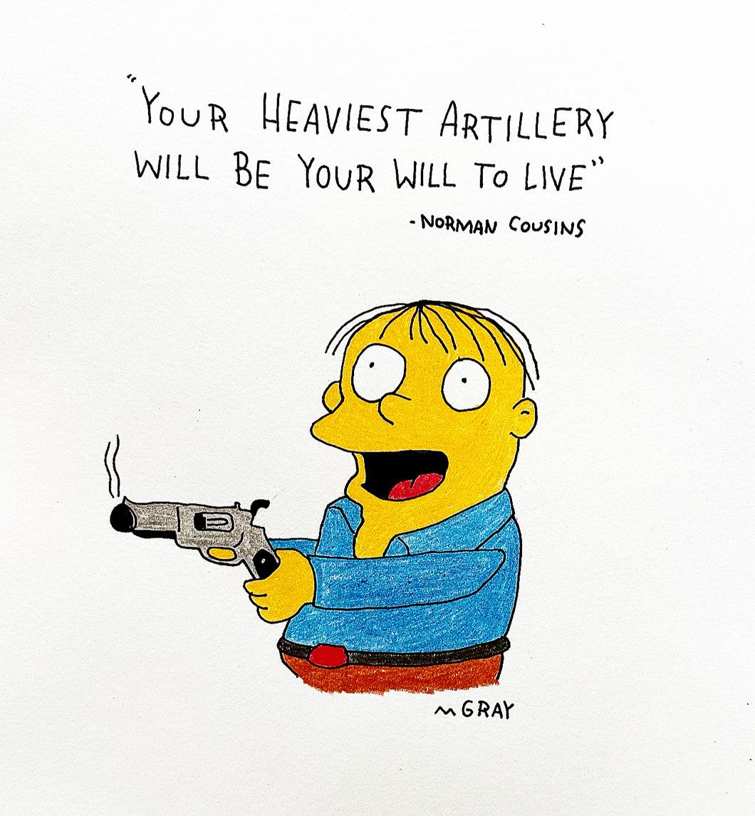 Heaviest Artillery Ralph Wiggum