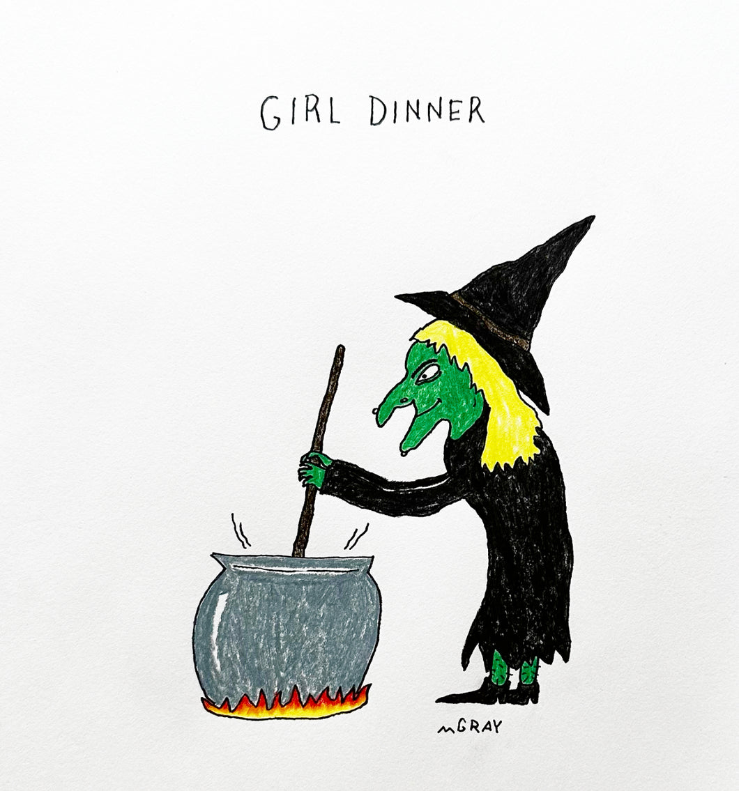Girl Dinner