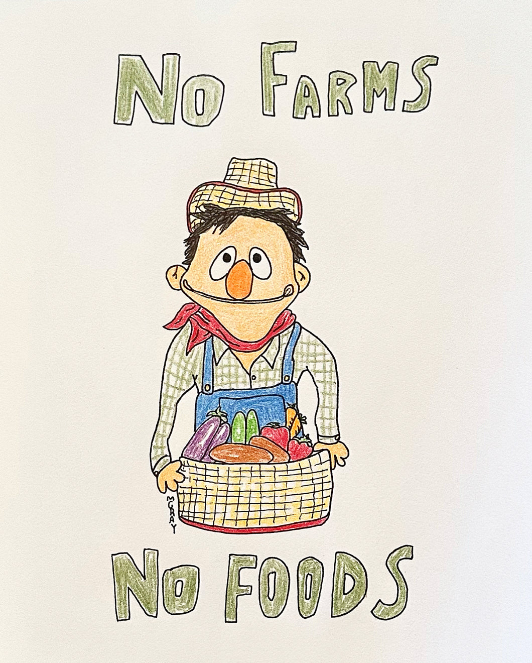 NO FARMS NO FOODS