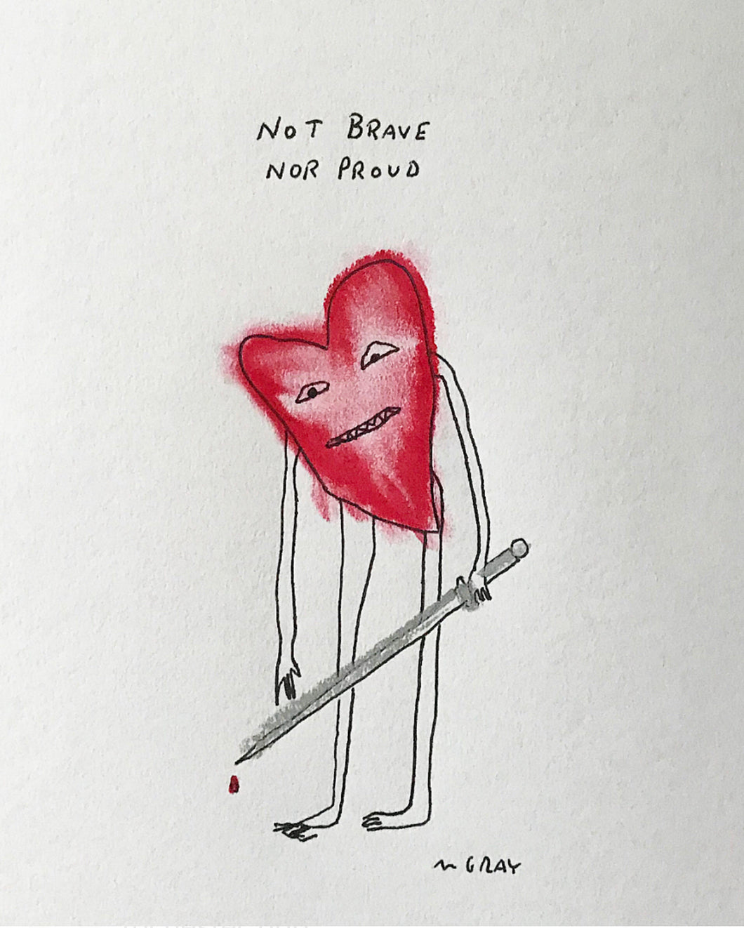 NOT BRAVE HEART